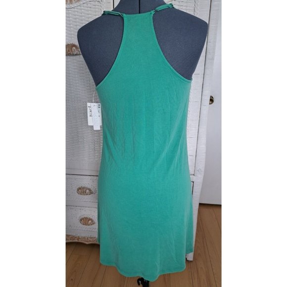 Abound Traveler Mini Dress Adjustable Spaghetti Straps - Fresh Green Size Small - Picture 2 of 8